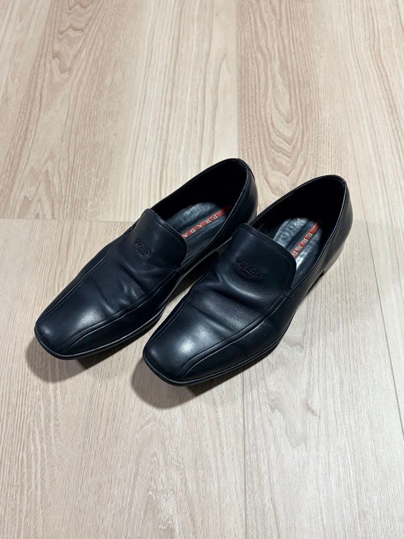 PRADA プラダ ロゴローファー ドレスシューズ アーカイブ 00s 90s