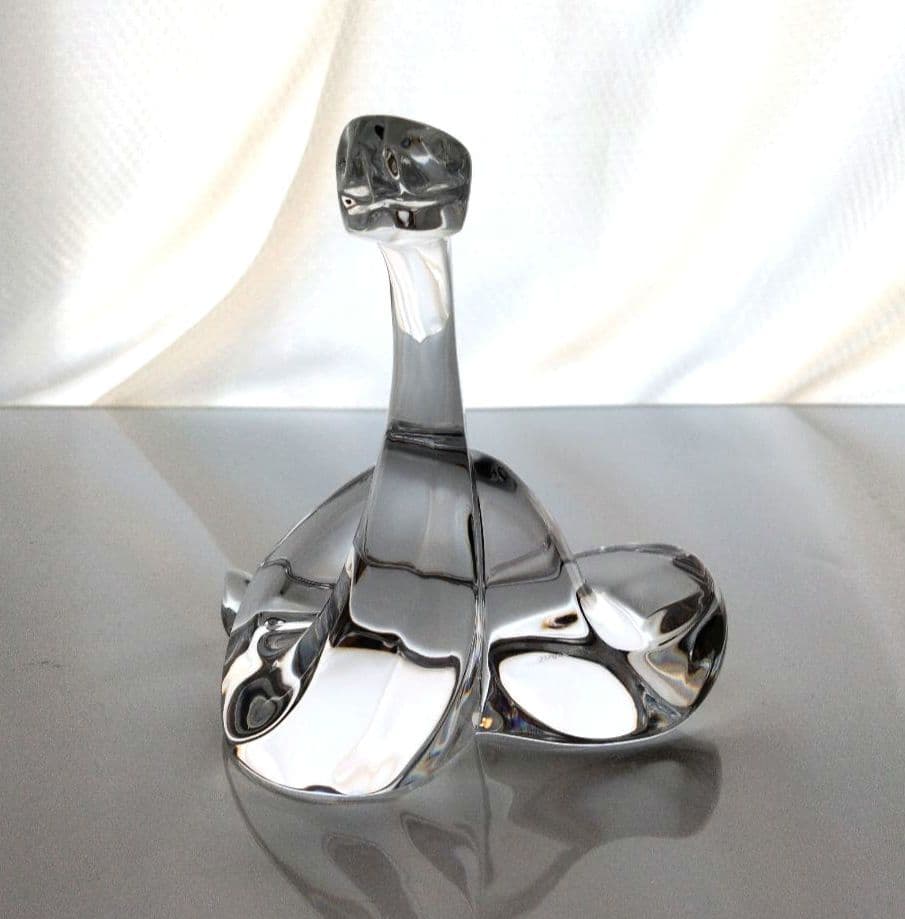 バカラ　ヘビ　スネイク　干支 置物 　Baccarat　クリスタルガラス