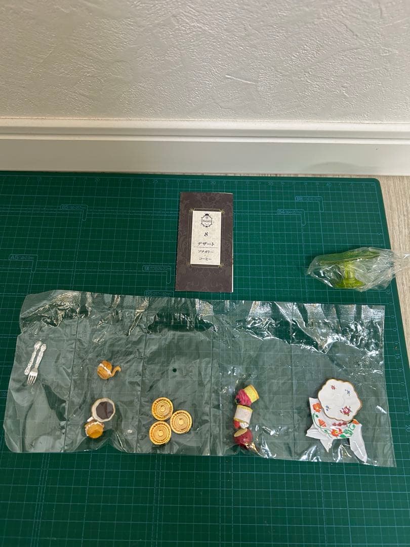 ⚫︎ミニチュア　 ⚫︎ぷちサンプルシリーズ『三ツ星レストラン』 コンプリート全８個