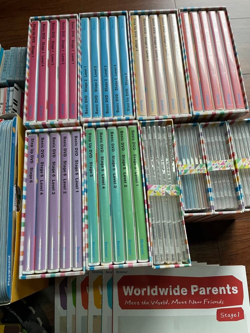 Benesse ワールドワイドキッズ　DVD、CD-ROMセット　英会話
