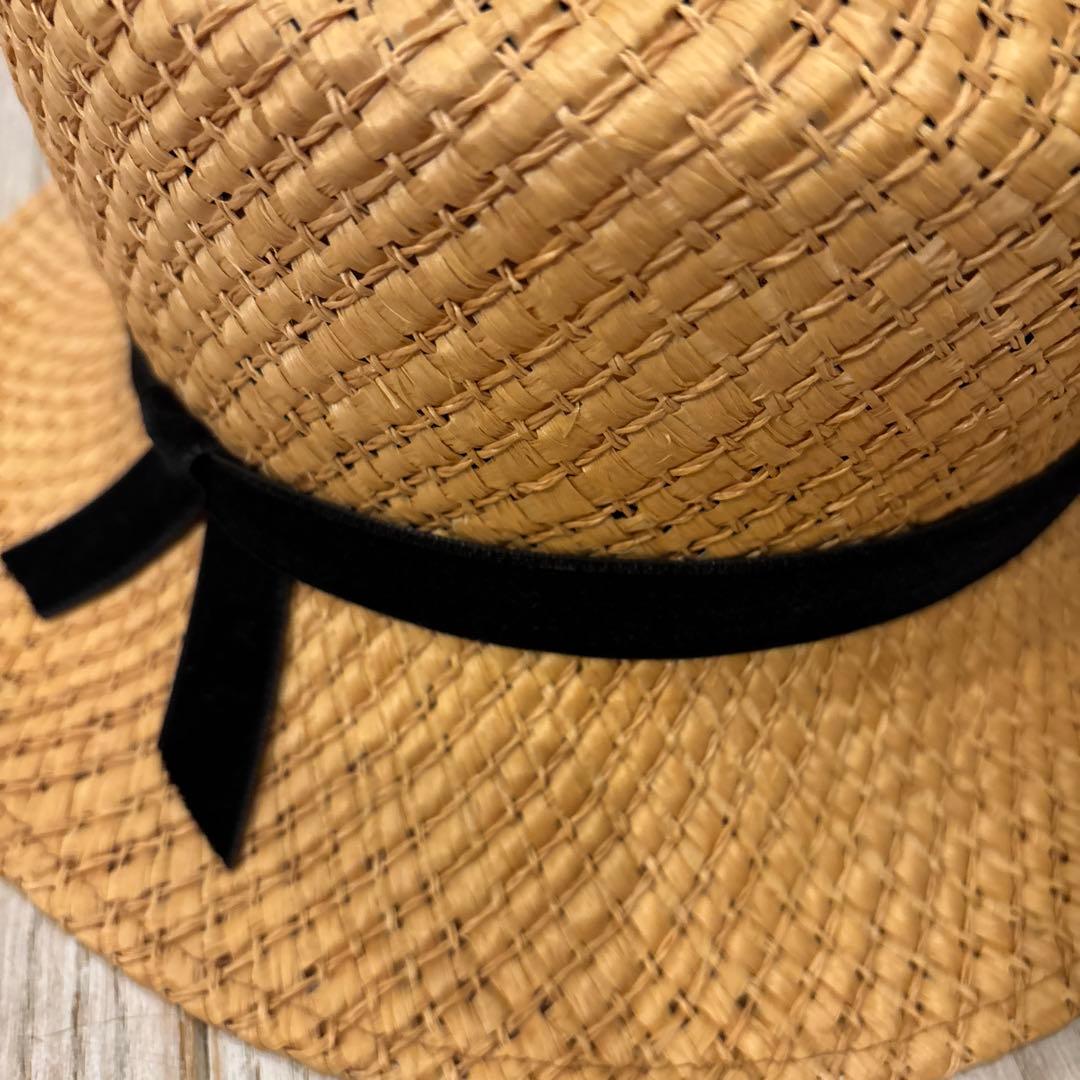 未使用ｃｏｅｕｒ　ｆｅｍｍｅ クールファム麦わら帽子 ヒノキ