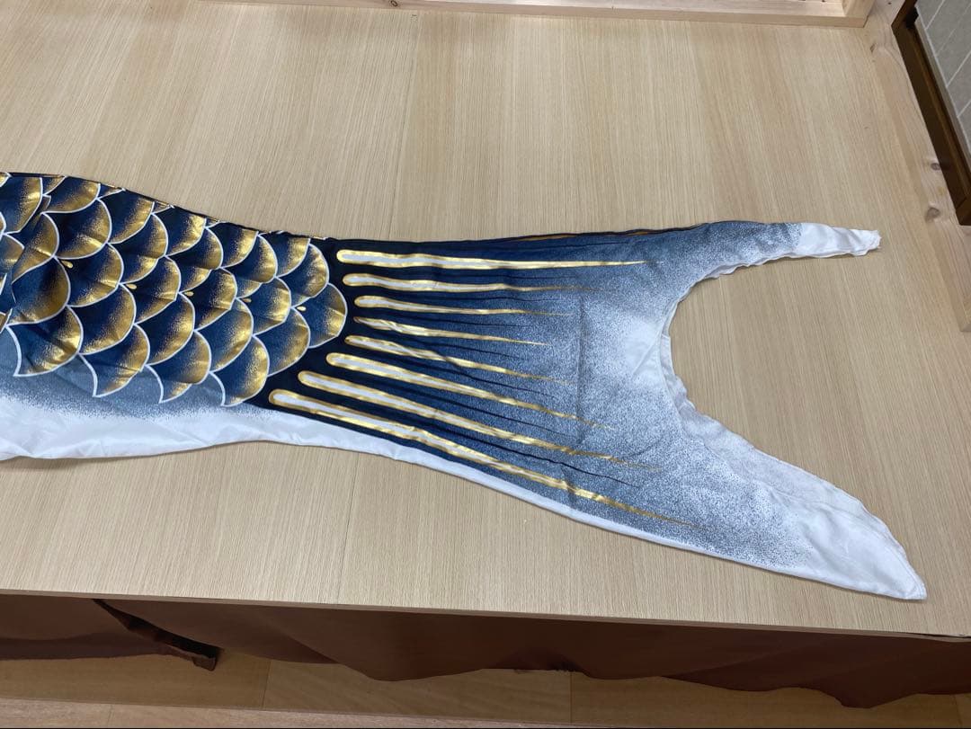 鯉のぼり 空　黒鯉　3メートル