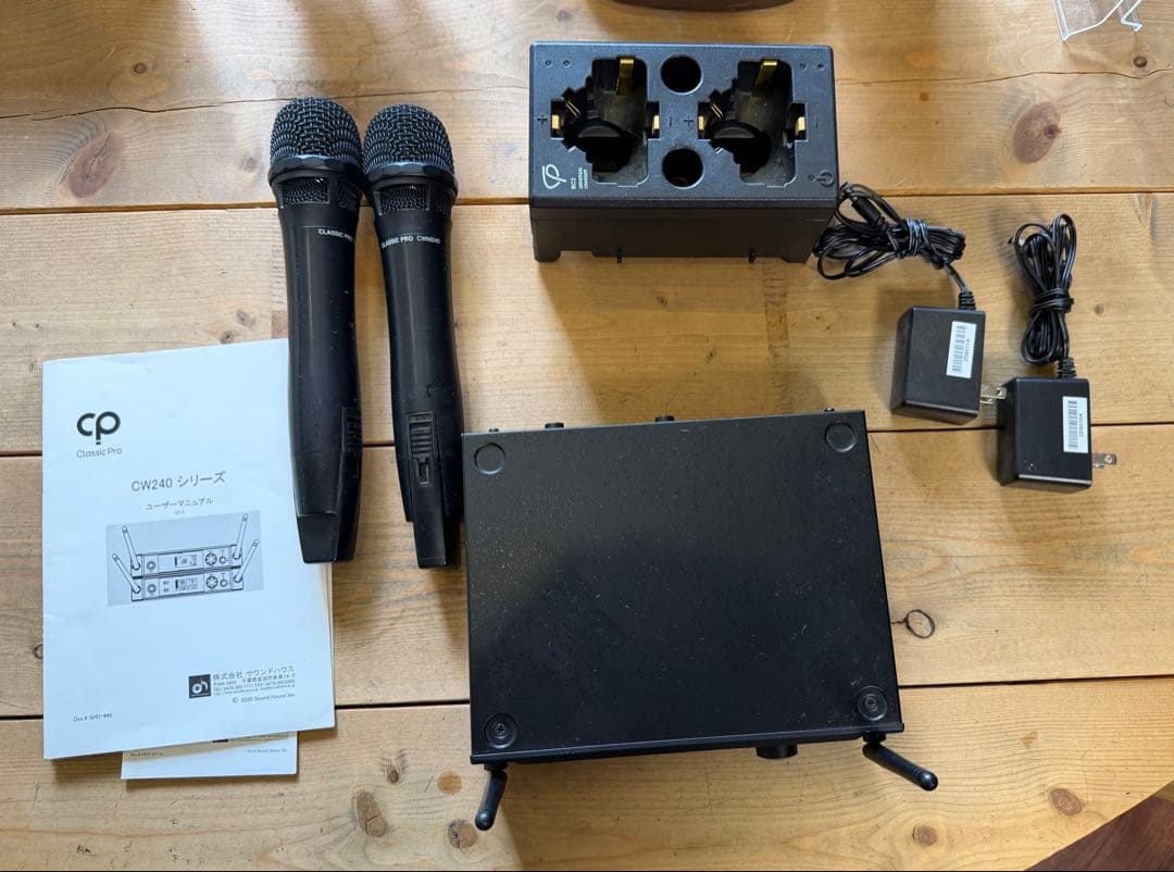 CWR02 ワイヤレスマイクシステム