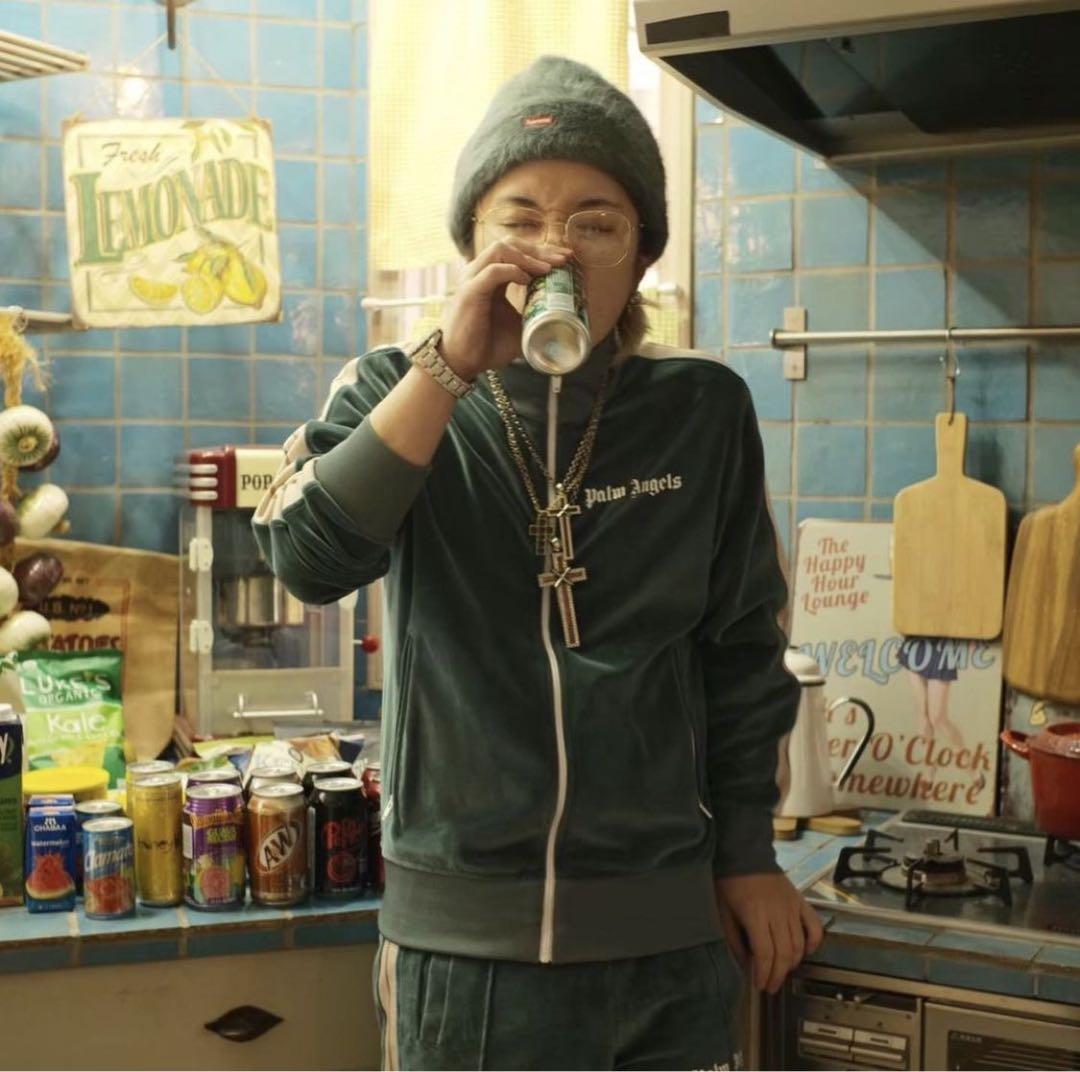 深瀬着用　Supreme Kangol グリーン ニット帽