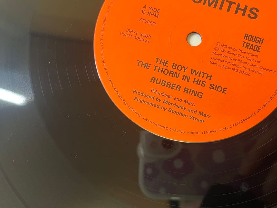 G758 美盤 The Smiths 心に茨を持つ少年 帯付 レコード 希少廃盤