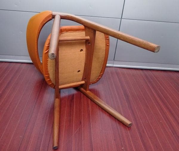 ② 辻木工 ダイニングチェア 昭和レトロ ビンテージ