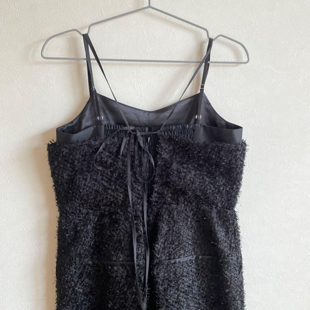 出品終了‼️新作シャギーオールインワンドレス パンツドレス ワイドパンツ 結婚式