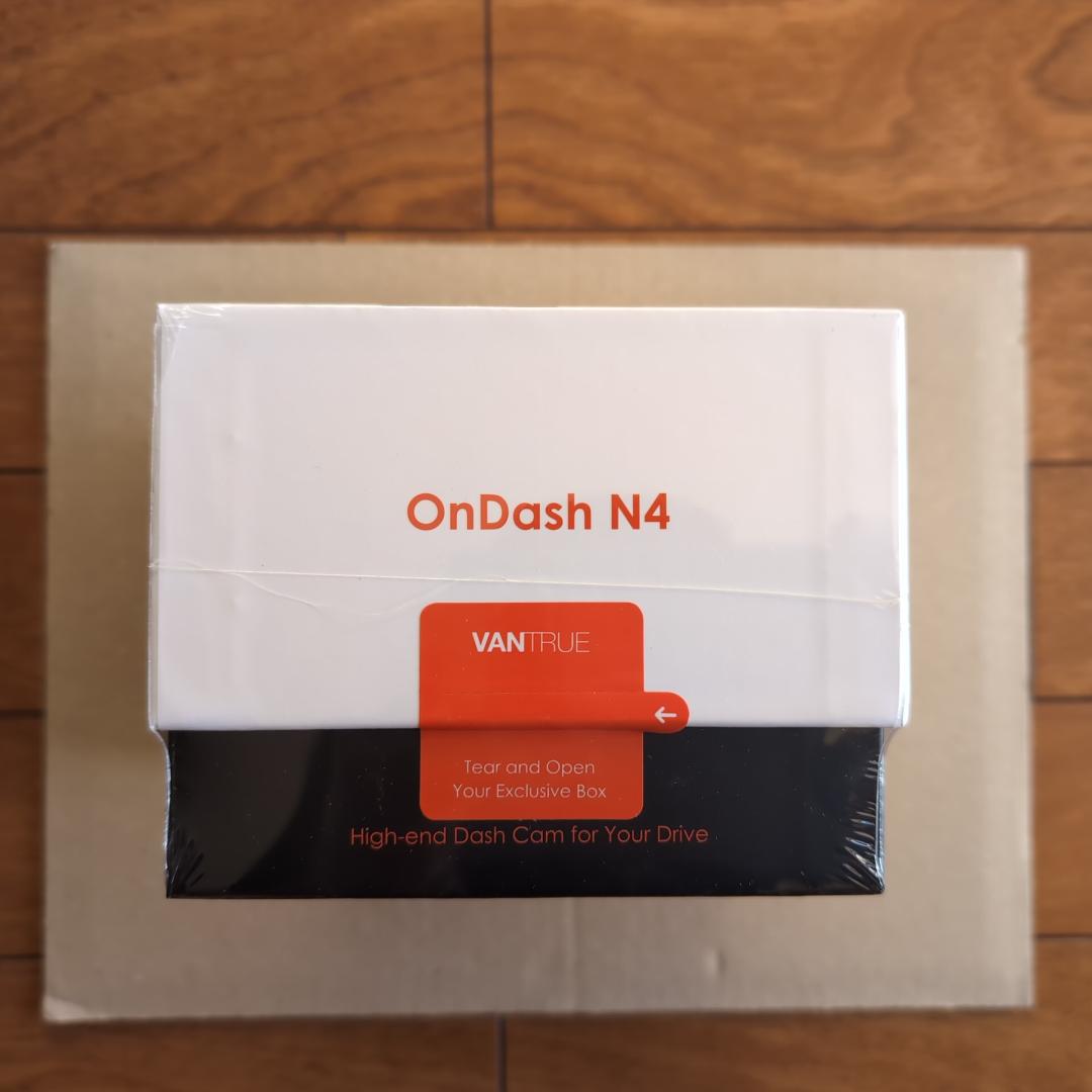 新品 未開封 VANTRUE N4 ドライブレコーダー 吸盤式GPSマウント付属
