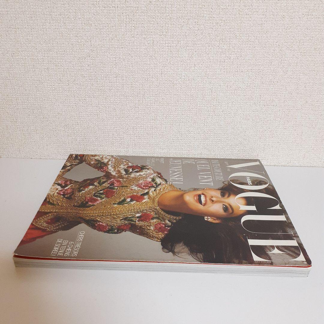 vogue paris1987 スーパーモデル LINDA 小冊子広告付き