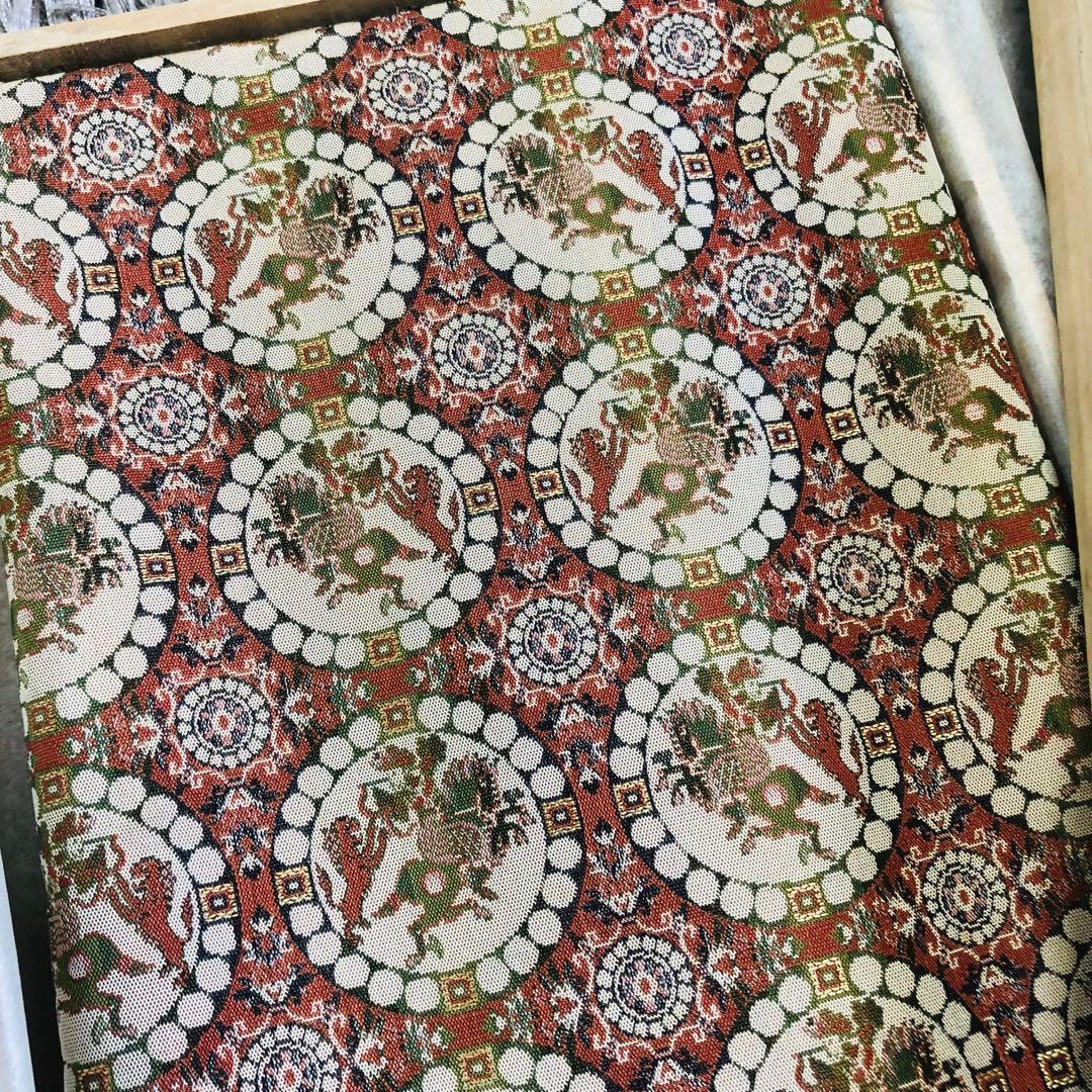 2 龍村美術織物　テーブルセンター？　80×140センチ　程度