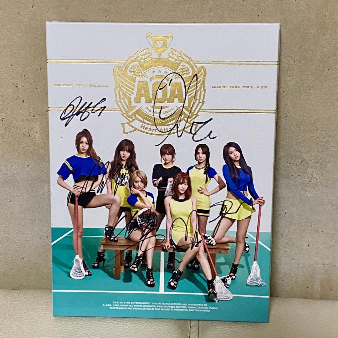 K-POP・アジア AOA kpop hand signed album kpop