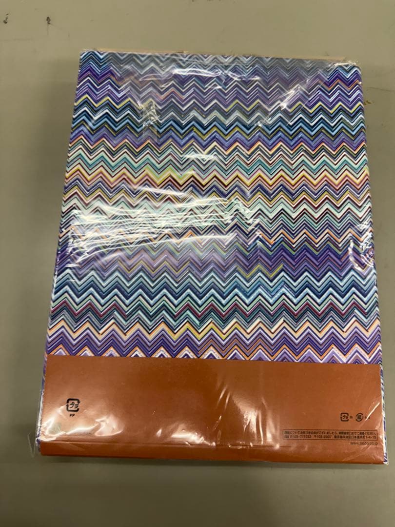 Missoni ミッソーニ 掛け布団カバー ジグザグ模様、マルチカラー