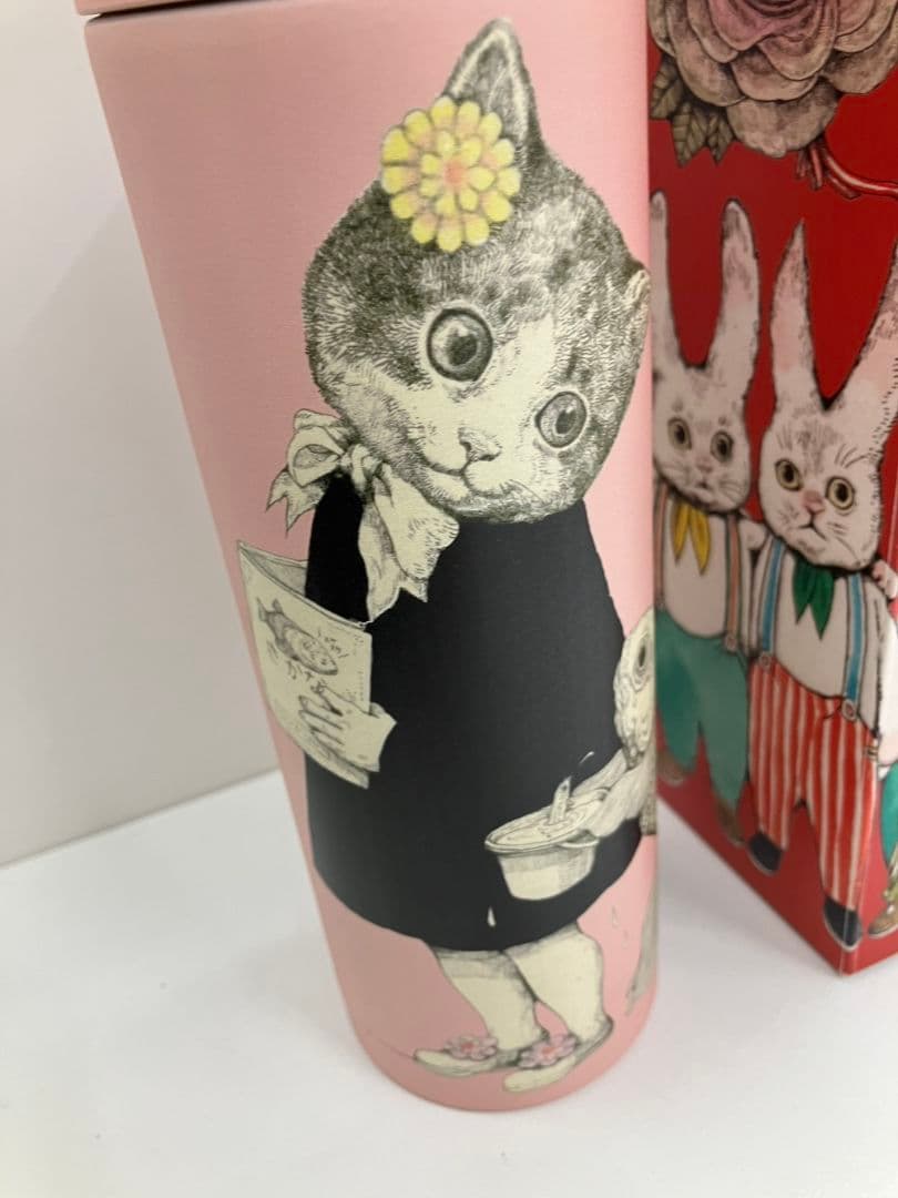 【ヒグチユウコ　サーモボトル】BORIS　どじょう飼っていい？　500ml