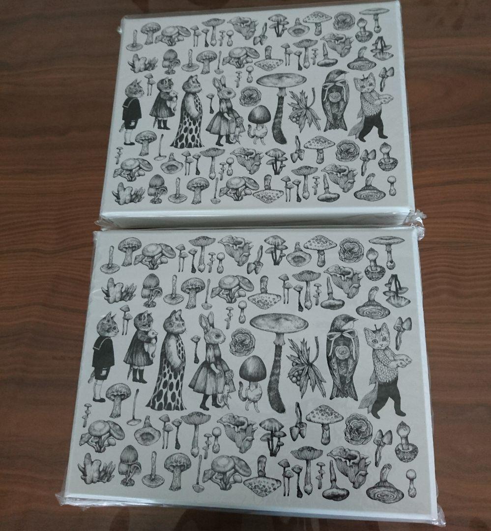 ヒグチユウコ ｘ ホルベイン おどうぐばこ A4 白 2個セット