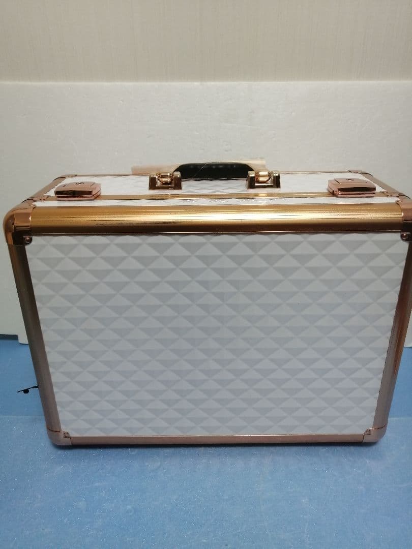 新品 訳あり コスメボックス ヴァリーズ トランク型 ドレッサー メイクボックス