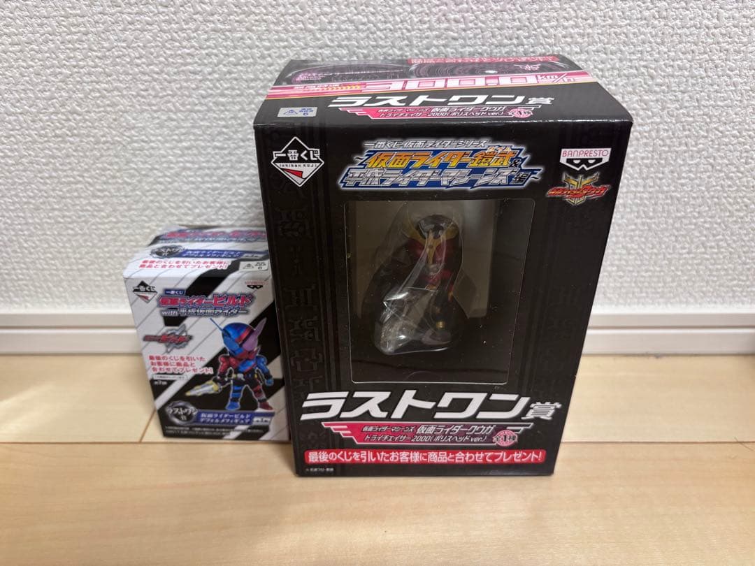 仮面ライダー 一番くじ ライダーマシーンズ編　D～Q賞、ラストワンセット　未開封
