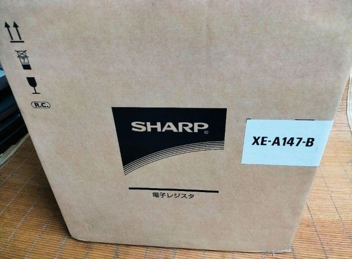シャープレジスター　XE-A147　PC連携売上管理フル設定無料　921100