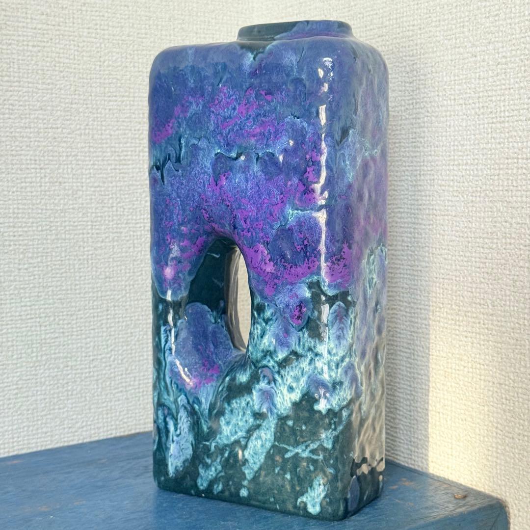 marei 26cm fat lava ファットラバ 花瓶 ミッドセンチュリー