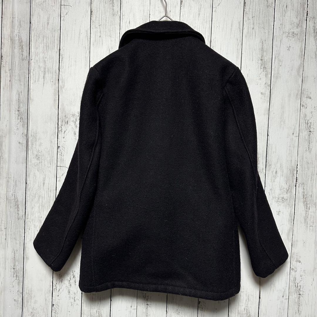 【Shott U.S.740N】ピーコート☆USA製　黒　16 ピージャケット