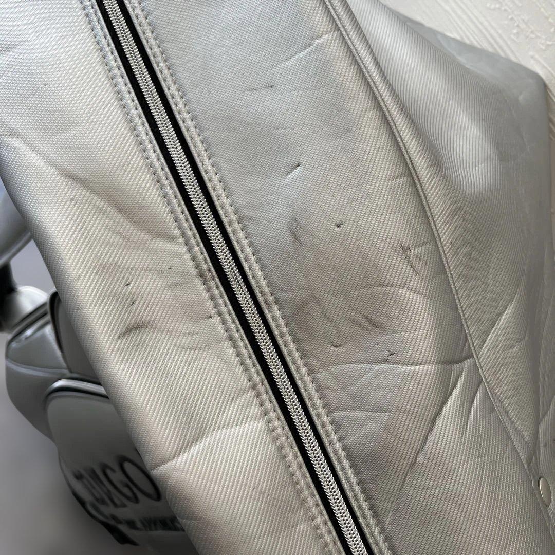 23区　キャスター付きキャディバッグ&セルフバッグ　シルバー