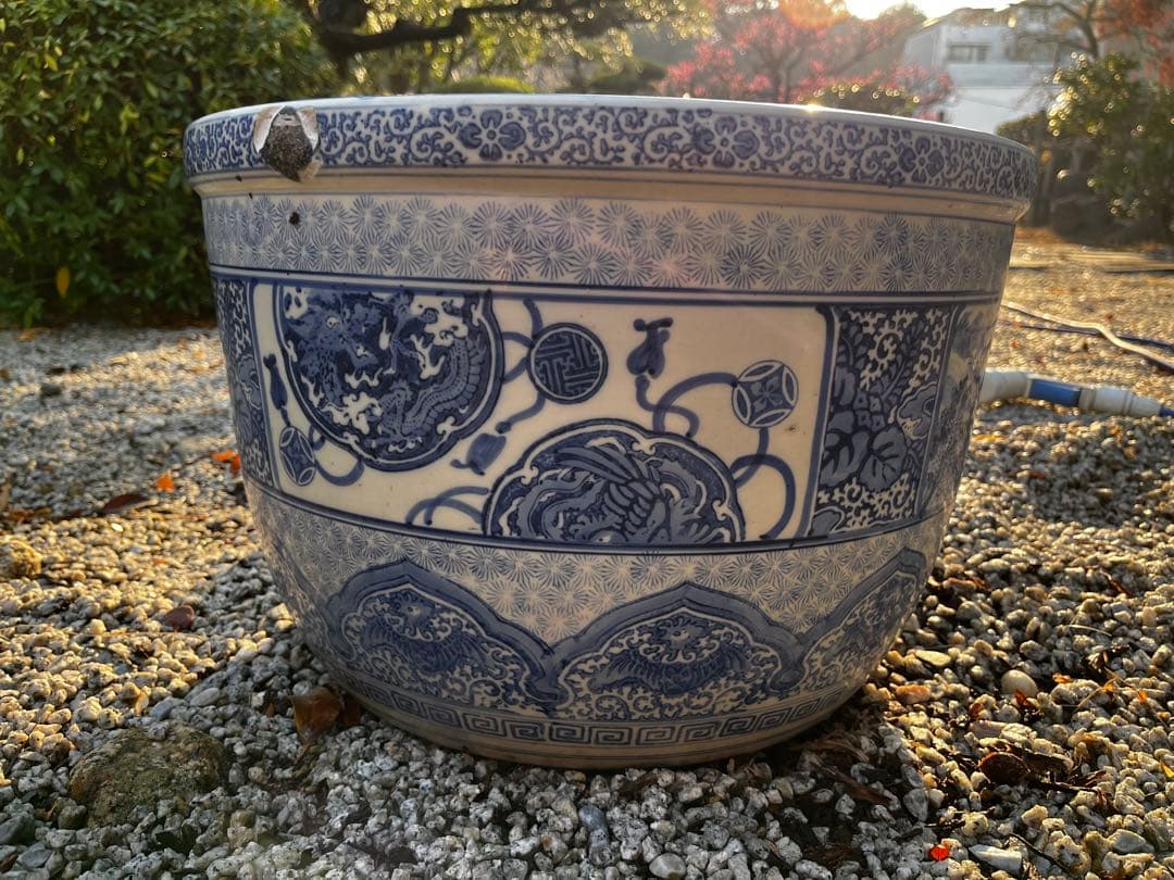 花鉢　金魚鉢　火鉢　特大サイズ