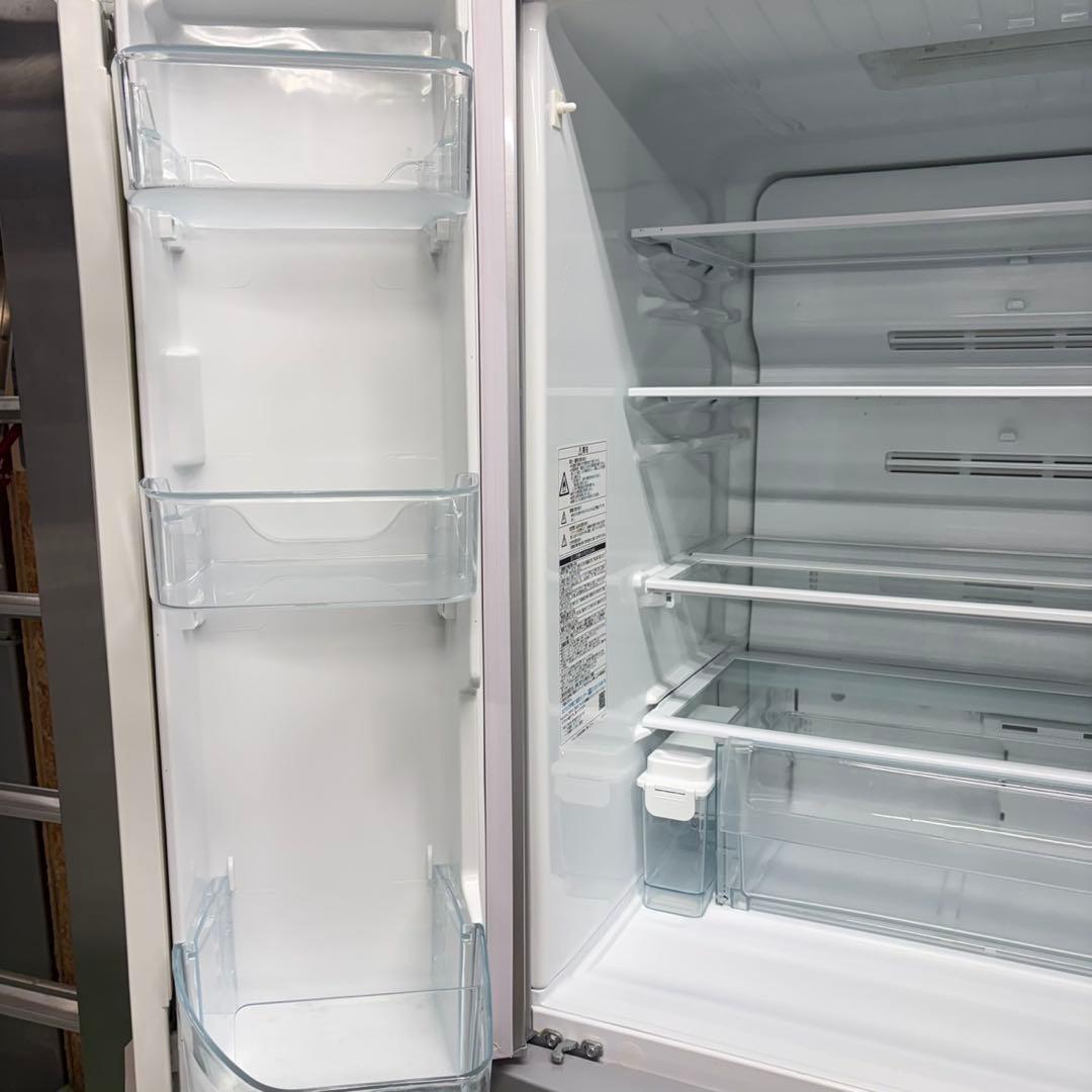 634 大型冷蔵庫　6ドア　観音開き　フレンチドア　500L〜600L 自動製氷