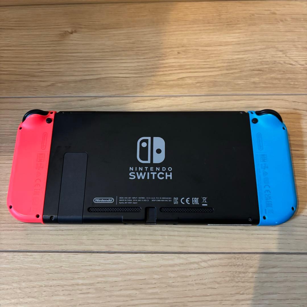 【付属品完備】Nintendo Switch ネオンブルー/ネオンレッド