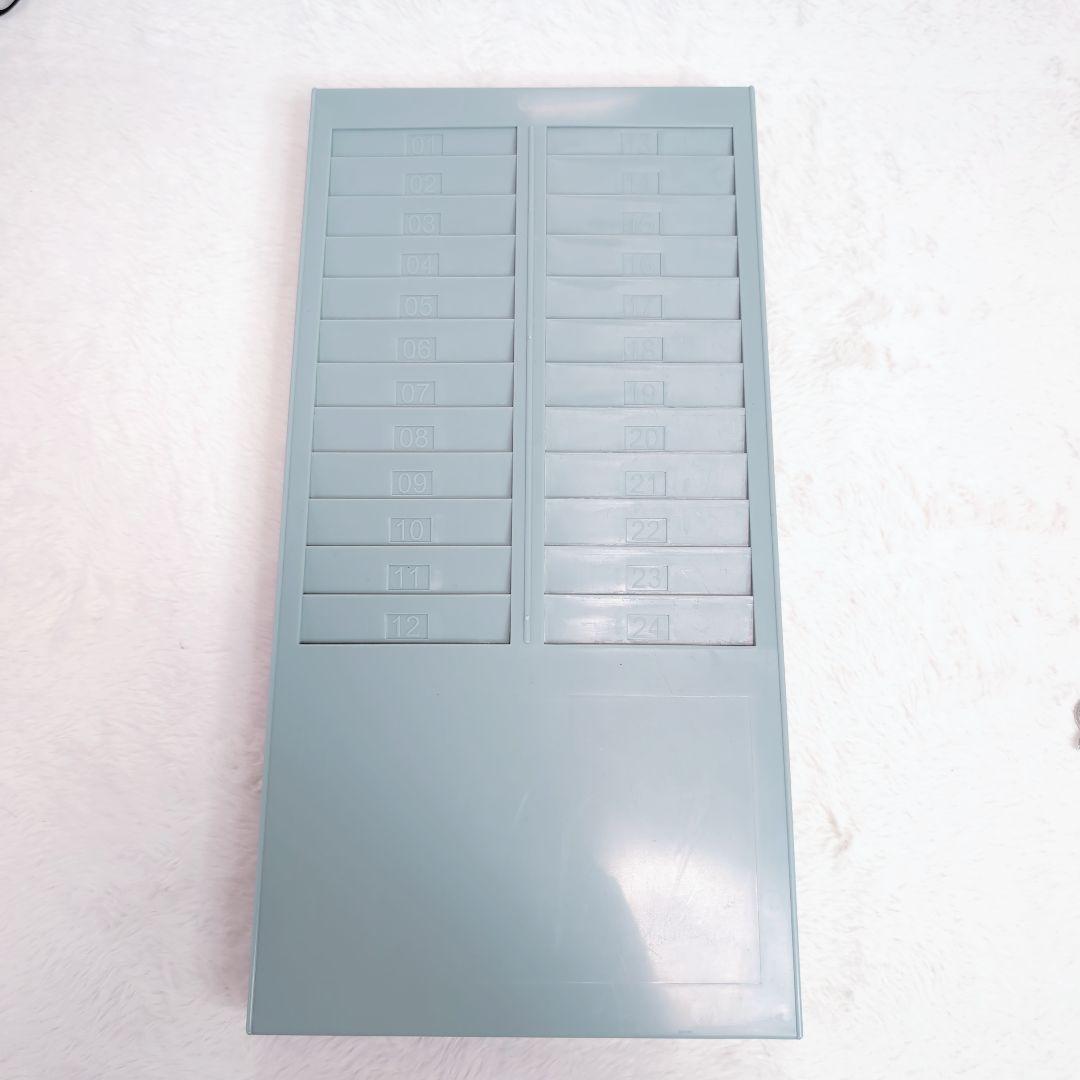 美品 VOICE VT-1000 タイムレコーダー タイムカード ラック付