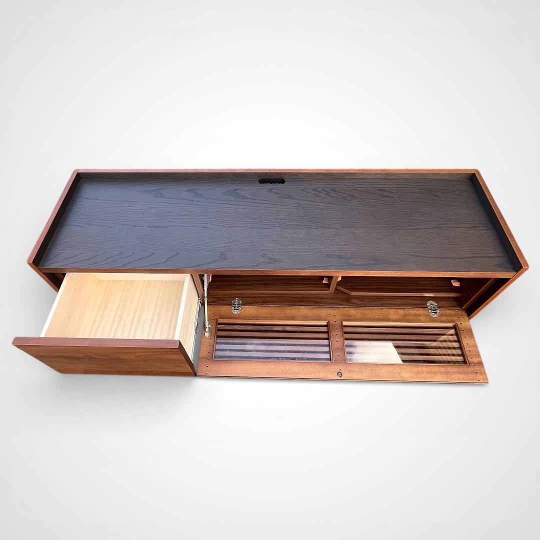 大川家具 モリタインテリア　テレビボード タイワー 150TV 未使用級美品