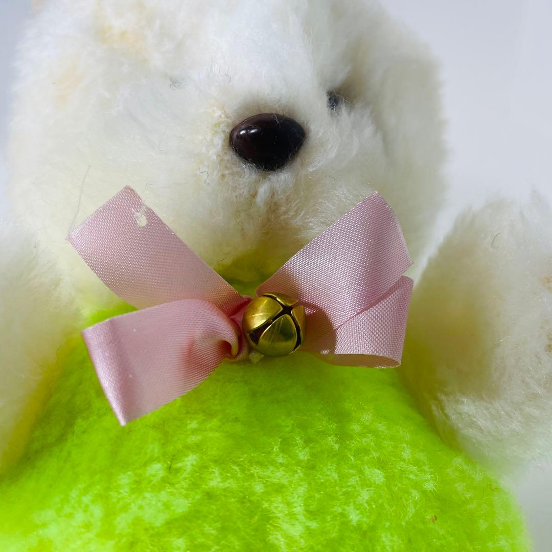 激レアカラー　昭和レトロ ワンちゃん　蛍光グリーン