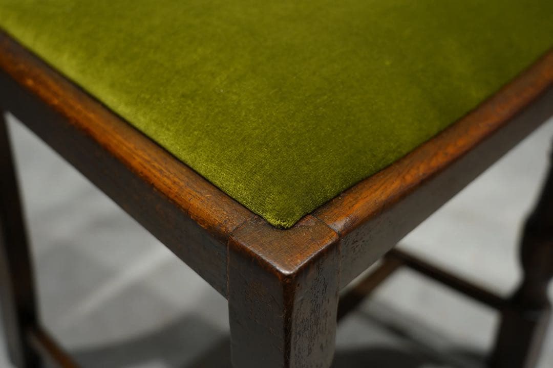 イギリスアンティーク　ダイニングチェア1930年代 オーク材　椅子