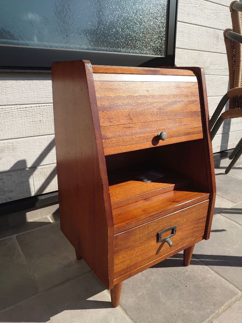 チェスト　ラック　アンティーク　スライド