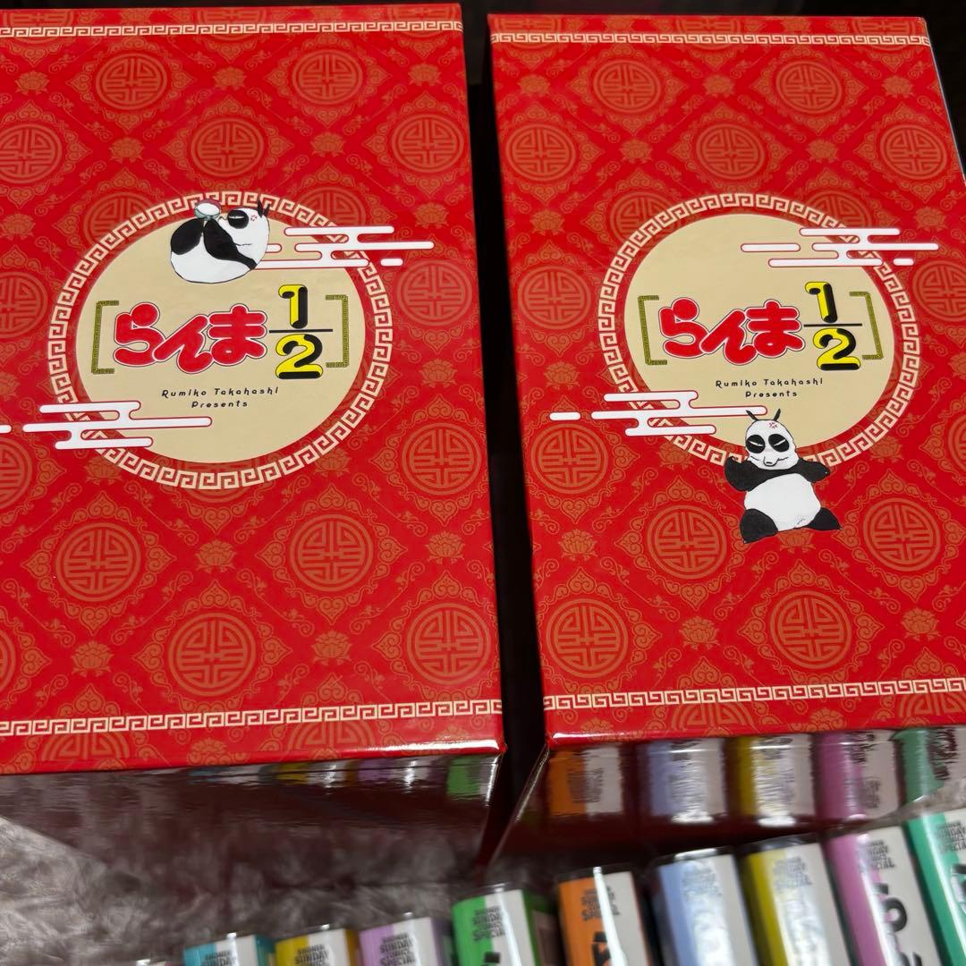 全巻初版帯付き らんま1/2 ワイド版 復刻版BOX 複製原画 セット