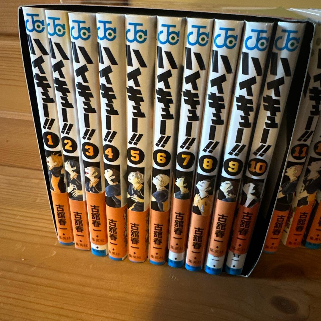 ハイキュー!! 31巻 10冊収納BOX付き　11巻〜31巻初版帯付き