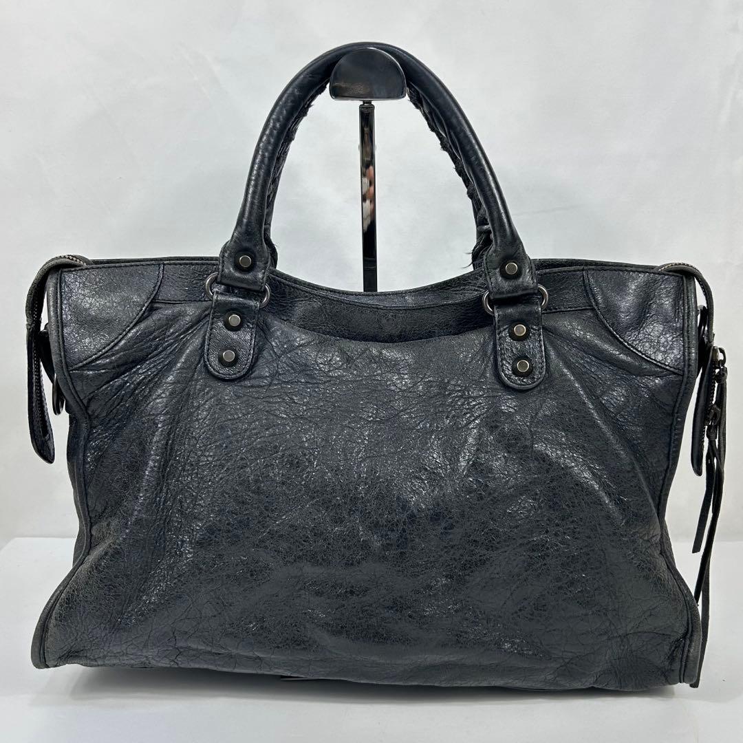 バッグ Balenciaga The City 115748 Bag Black