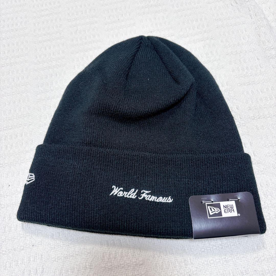 ゆ*と様 【新品】Supreme × New Era ボックスロゴ ビーニー 黒