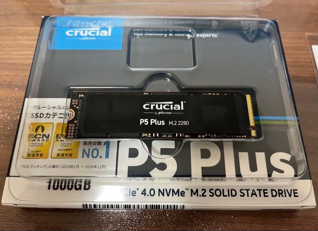 内蔵型SSD Crucial 1TB CT1000P5SSD8