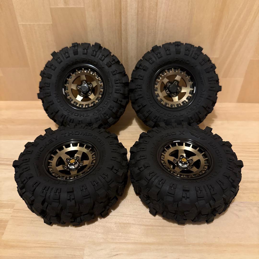 RC4WD タイヤ & プロビルド ビードロックホイール セット