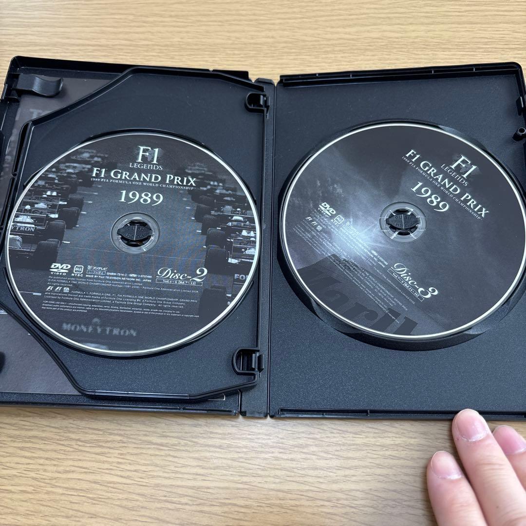 F1 LEGENDS F1 Grand Prix 1989〈3枚組〉
