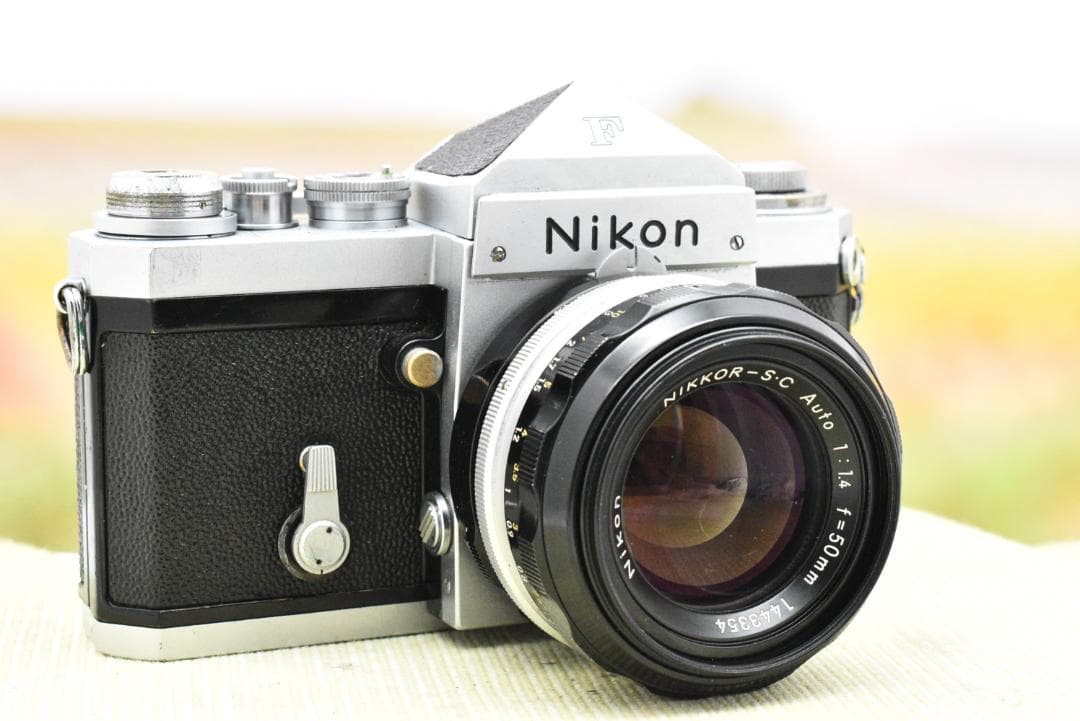 【整備済】ニコン Nikon F アイレベル 富士山 + 50mm F1.4