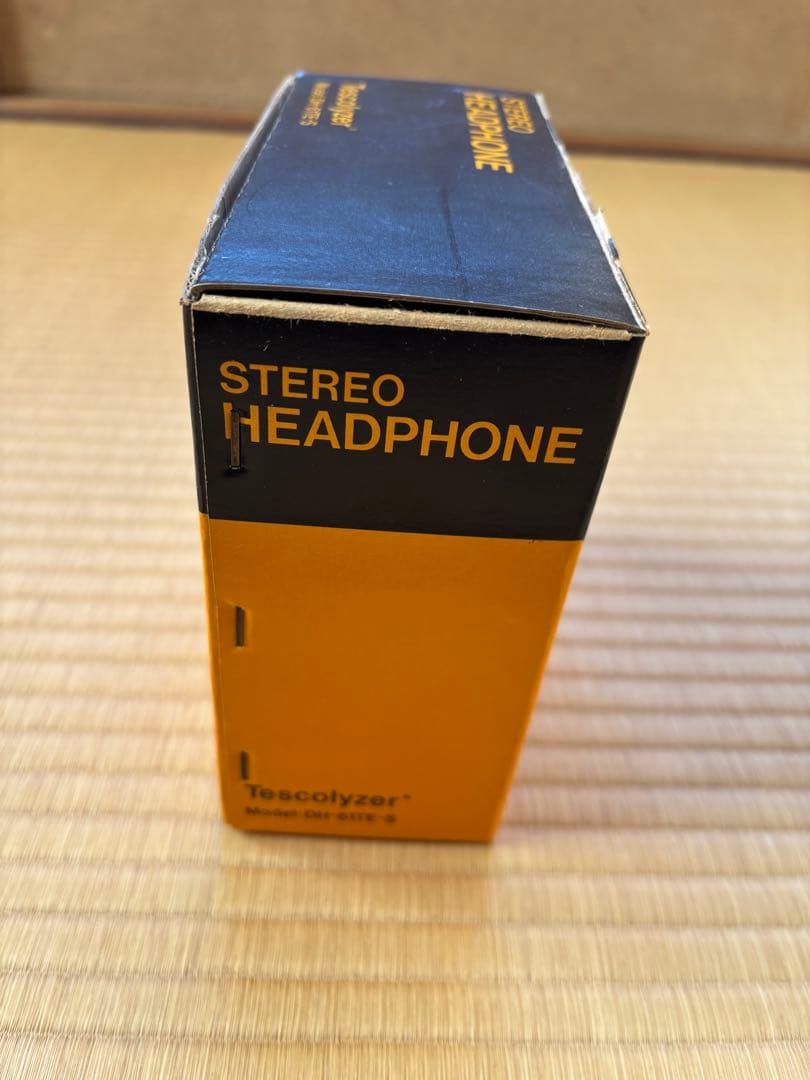 ■Tescolyzer■ デッドストック ステレオヘッドホンDH-61TE-S