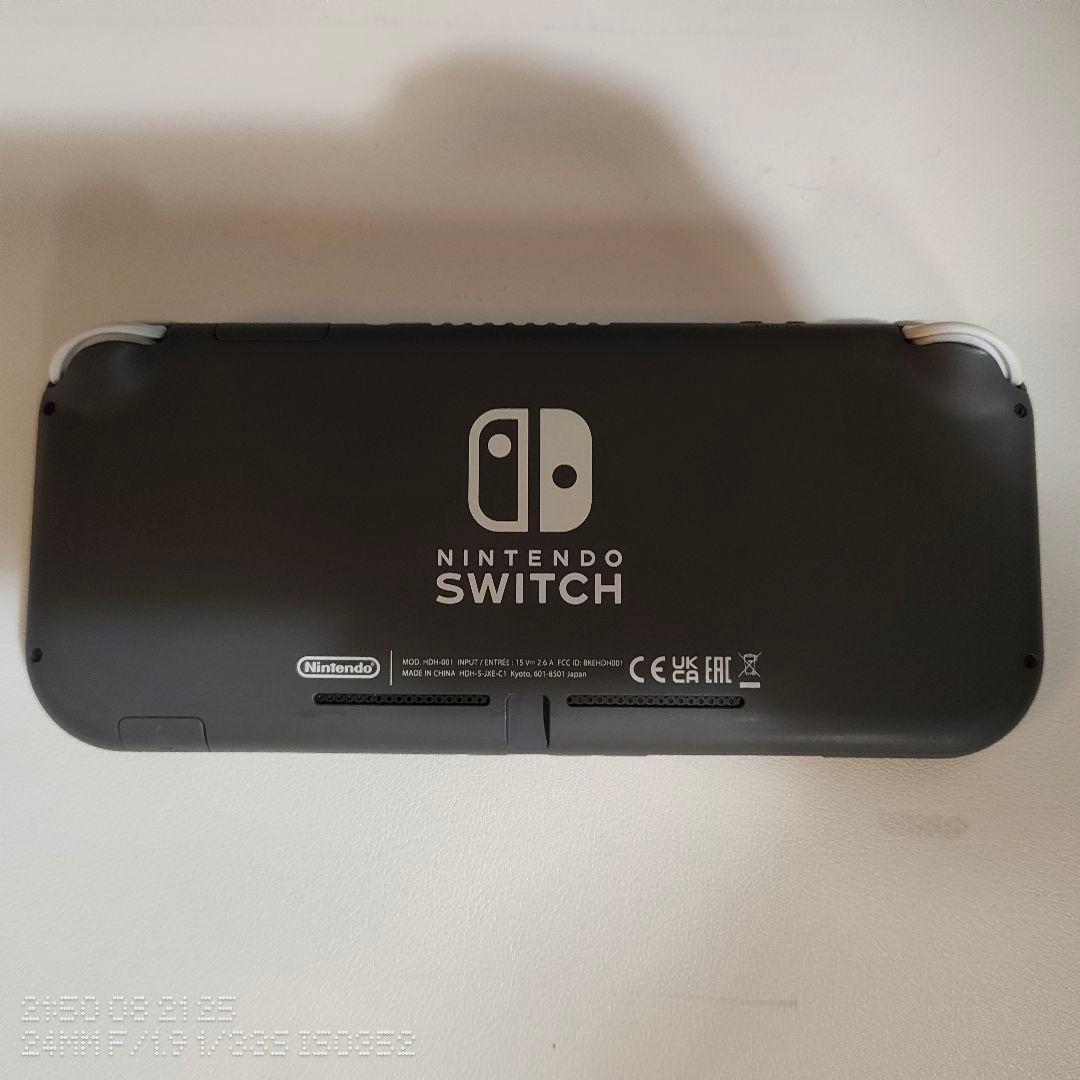 Nintendo Switch Lite グレー 本体 箱あり