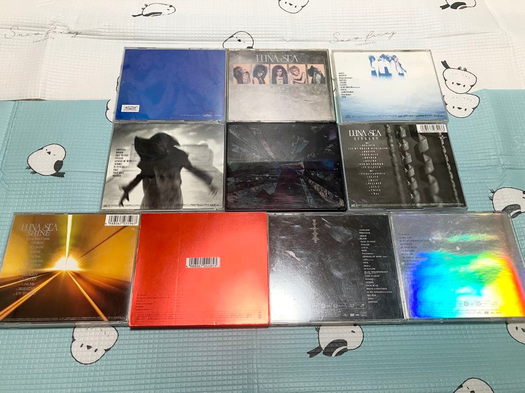 LUNA SEA CD ALBUM(8種)+DVD(2種)セット