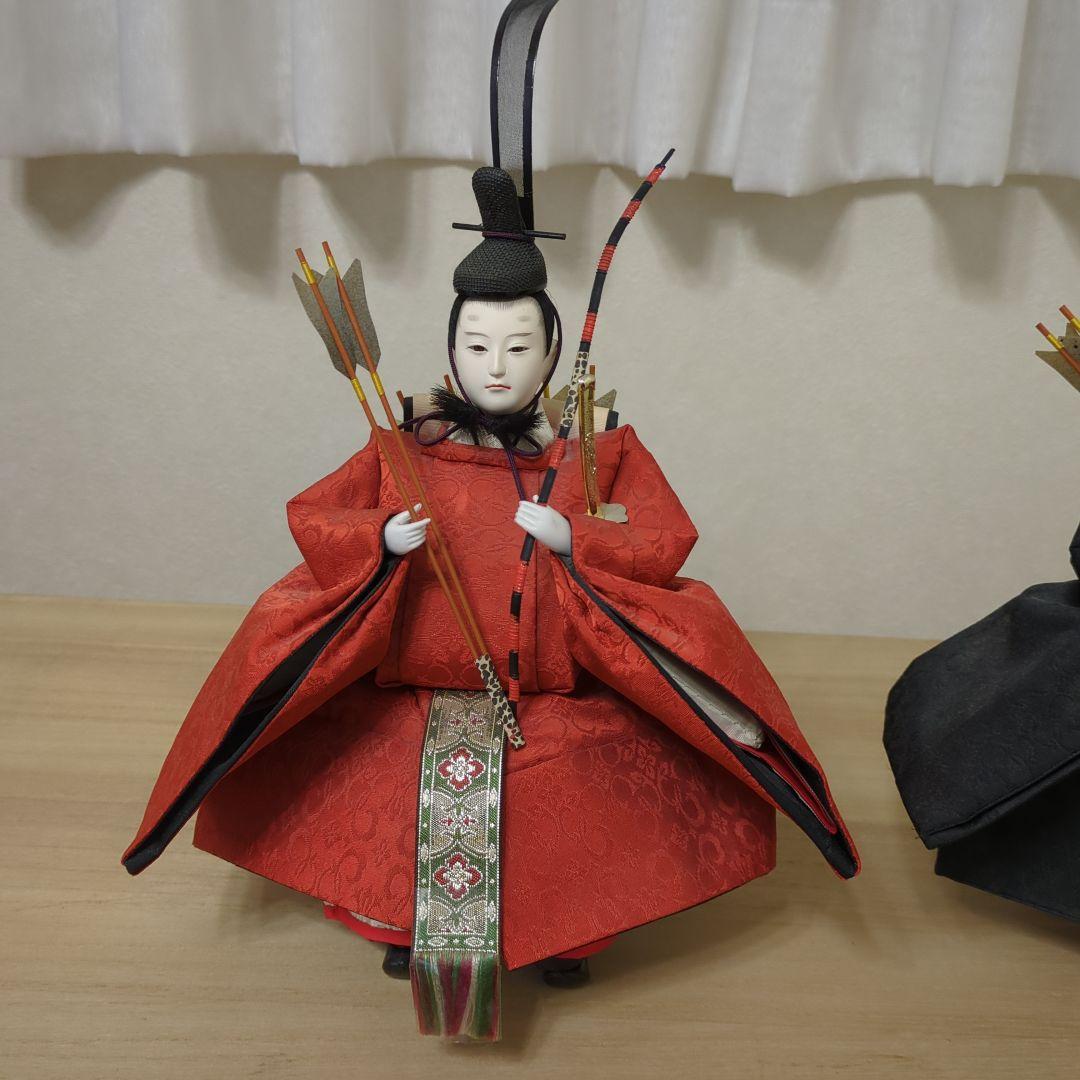 【更にお値下げ❗️】お雛様七段飾り　人形15体　桐箱入り　ビンテージ