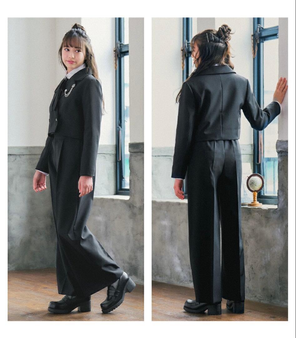 arisanaアリサナ 卒服 パンツスーツ4点セット 160 卒業式