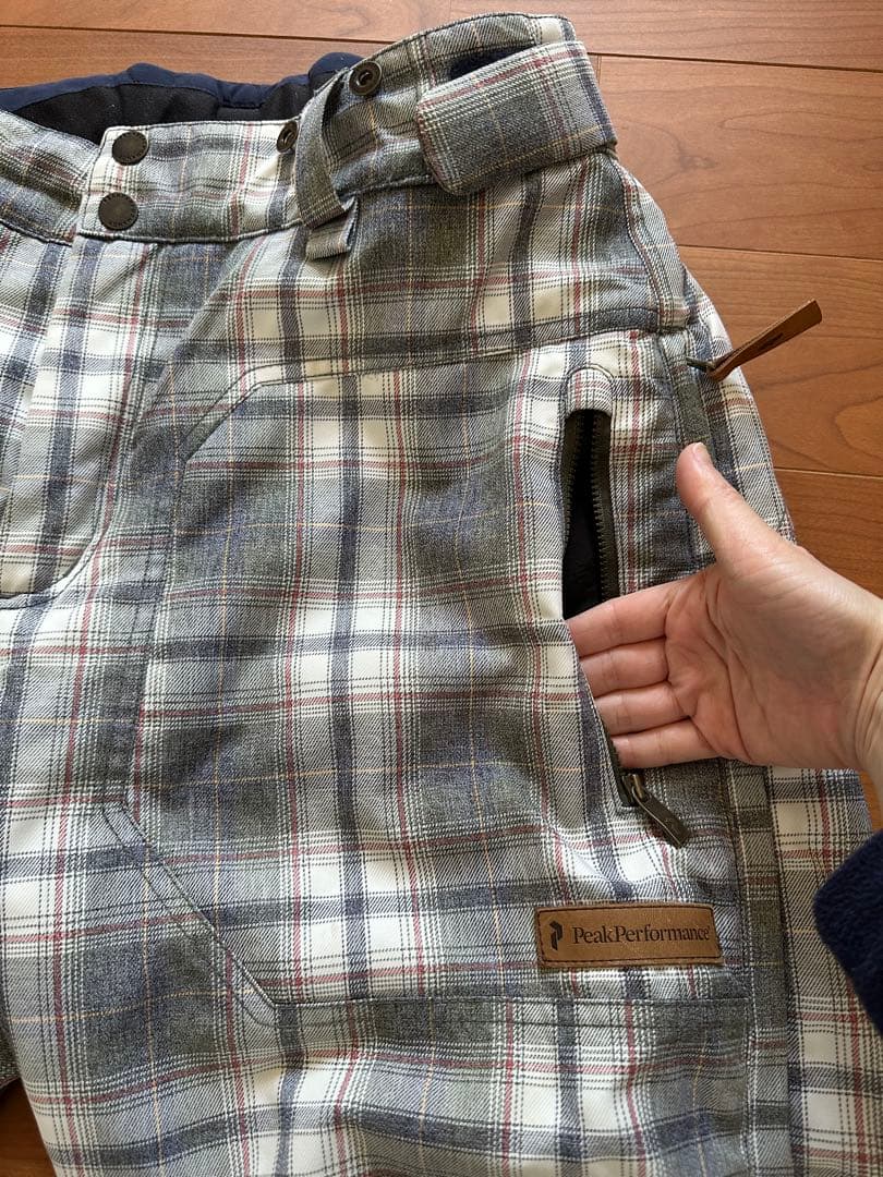 【美品】Peak Performanceスキーウェア上下 Ｌサイズ