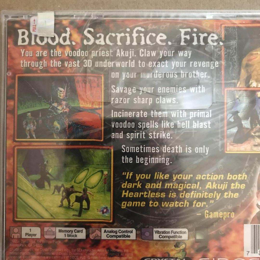 Akuji the Heartless 北米版　PlayStation