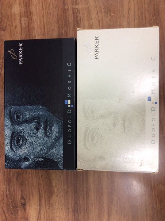 パーカー万年筆デュオフォールド モザイク