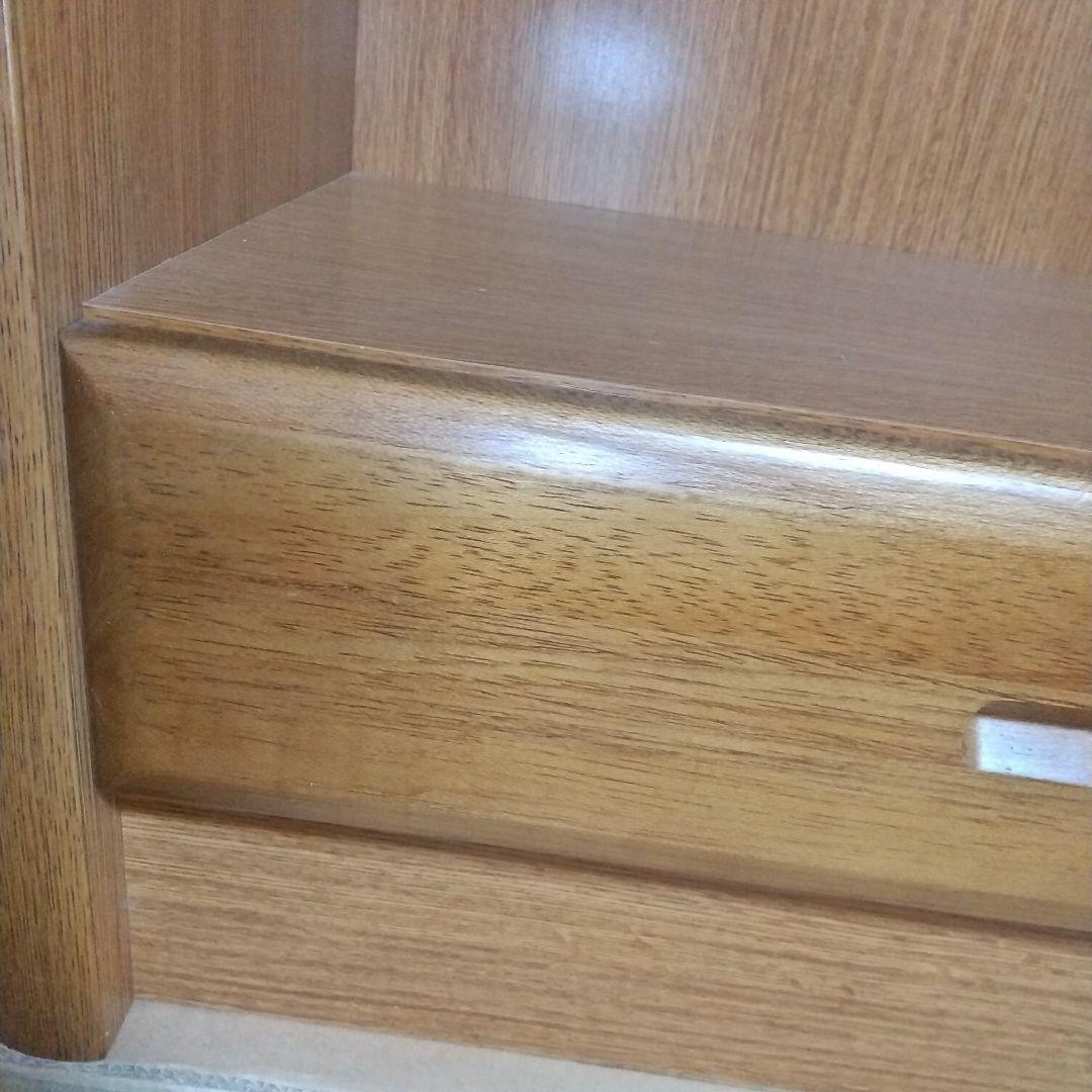 大きい本棚③　木製　ダークブラウン　幅60cm　高224cm　１個　　匿名配送