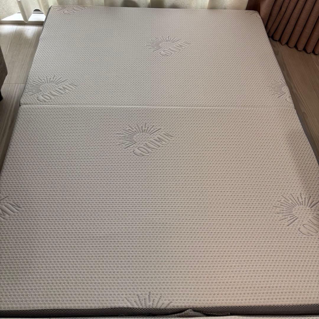 【美品】gokumin プレミアムグランマットレス 3つ折り シングル